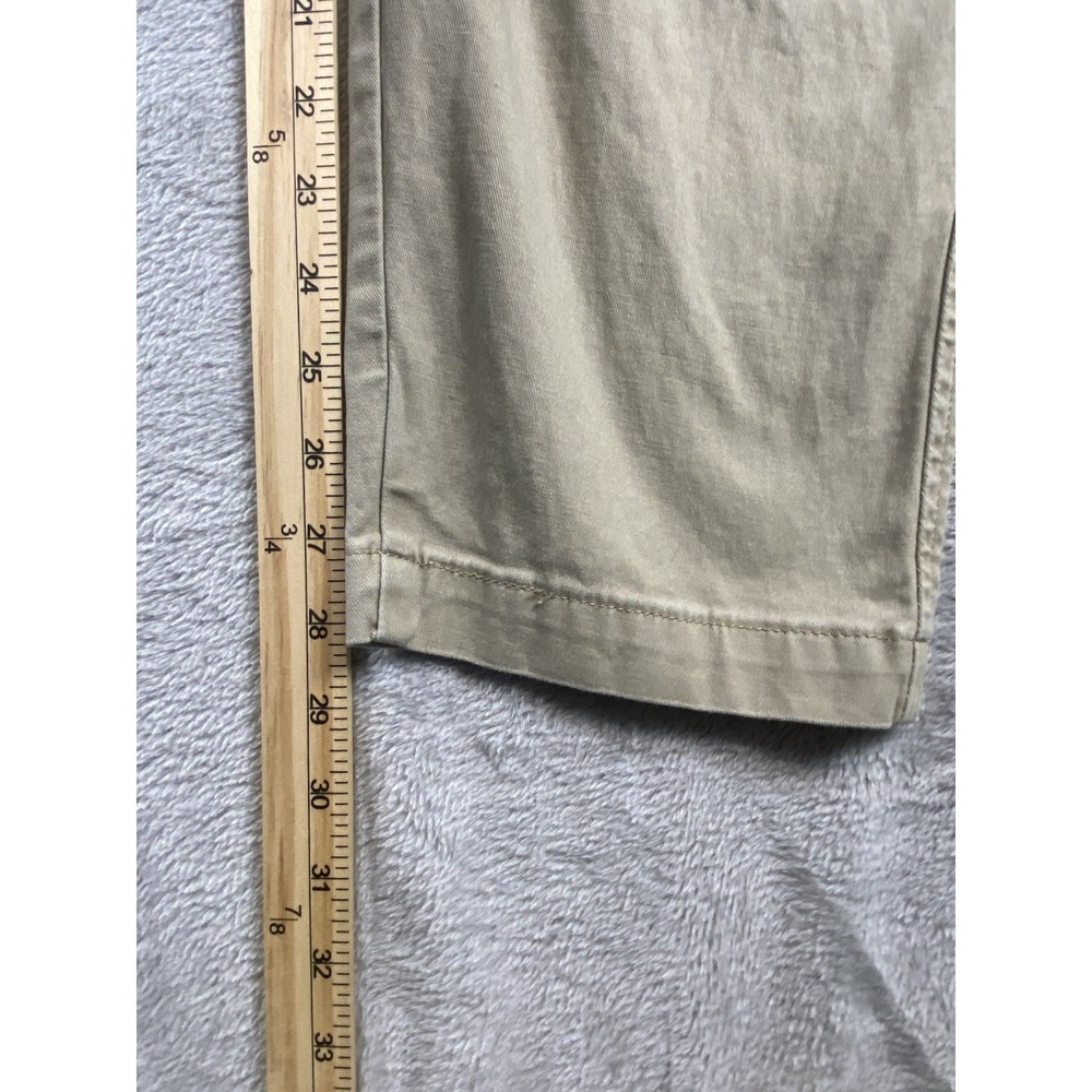 Levis XX Chino Pants Mens 38x30 Khaki Standard Taper WaterLess Casual Workwear - Picture 2 of 12